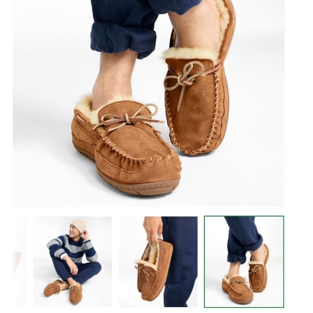 L.L. Bean wicked good moccasins brand new w/o box size 8 men’s - Picture 2 of 14